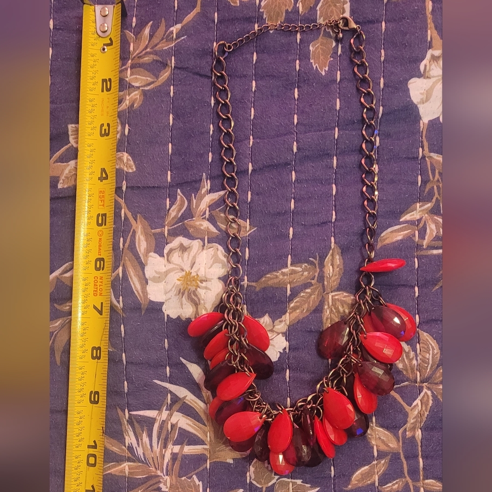 Cute Red Necklace